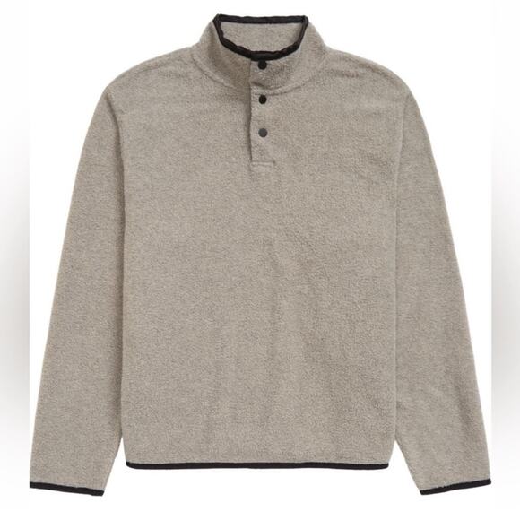 Fear of God Essentials Half Snap Fleece Pullover Size 6/7‎ - Picture 1 of 10